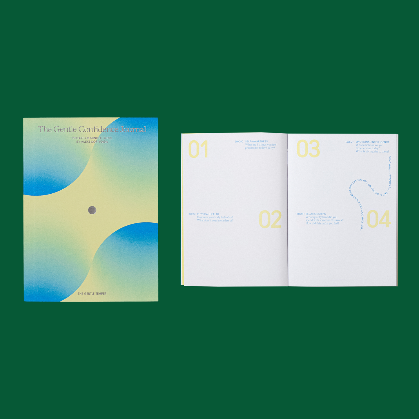 The Gentle Confidence Journal von The Gentle Temper (Englische Edition)