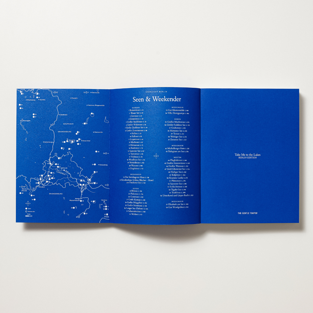 See-Guides nach Regionen von The Gentle Temper