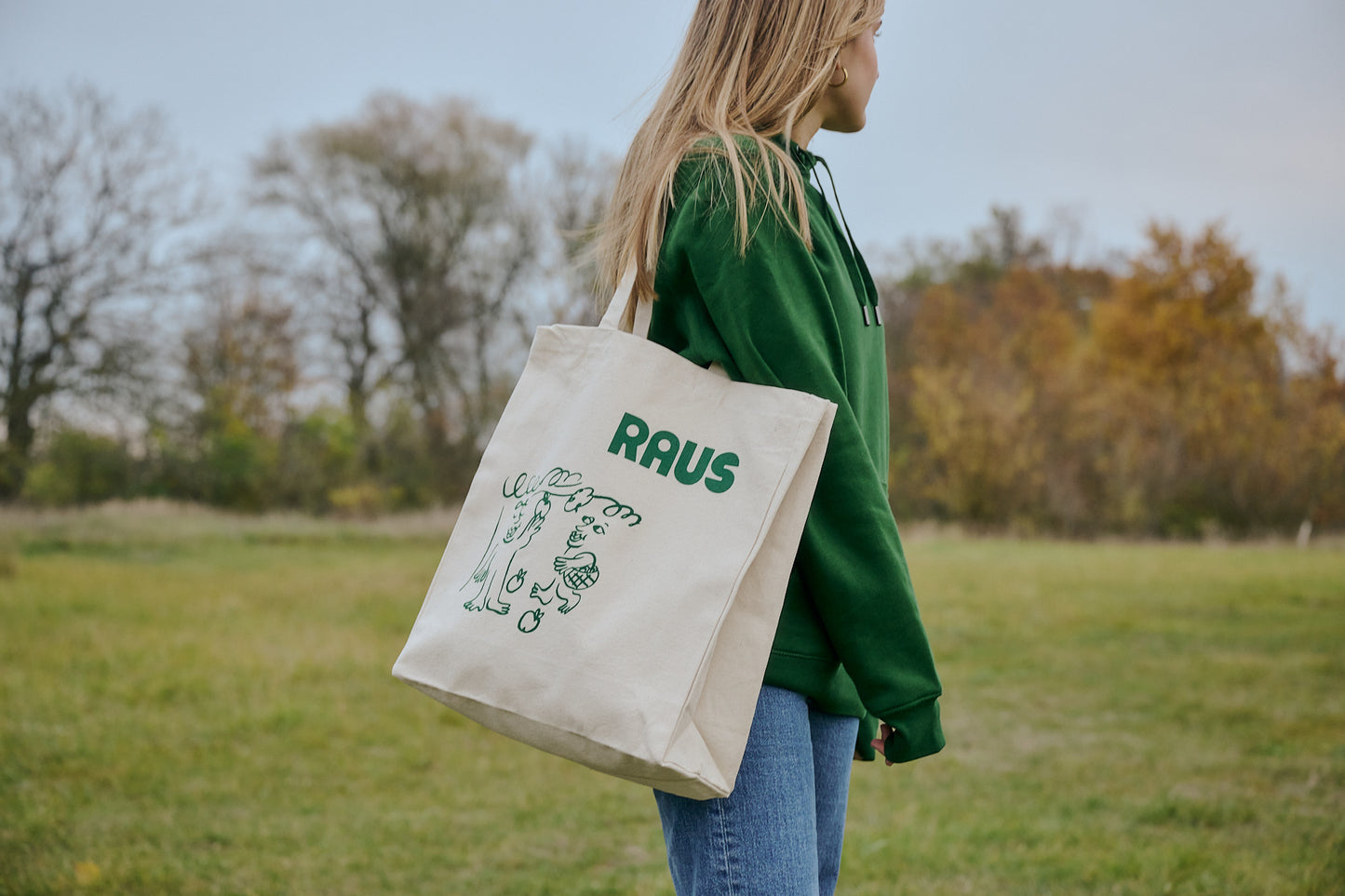 Raus Canvas Tasche