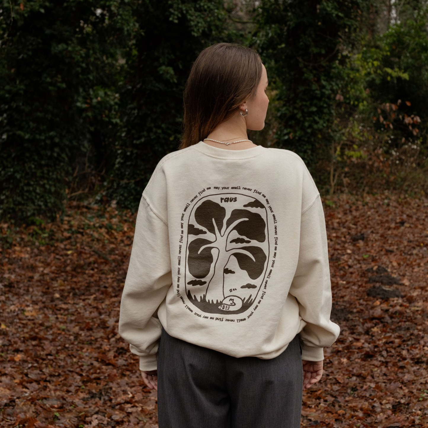 Raus Sweatshirt "May Your Email Never Find Me" (Limited Edition)