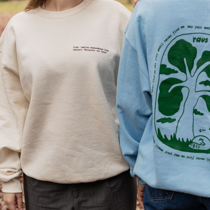 Raus Sweatshirt "May Your Email Never Find Me" (Limited Edition)