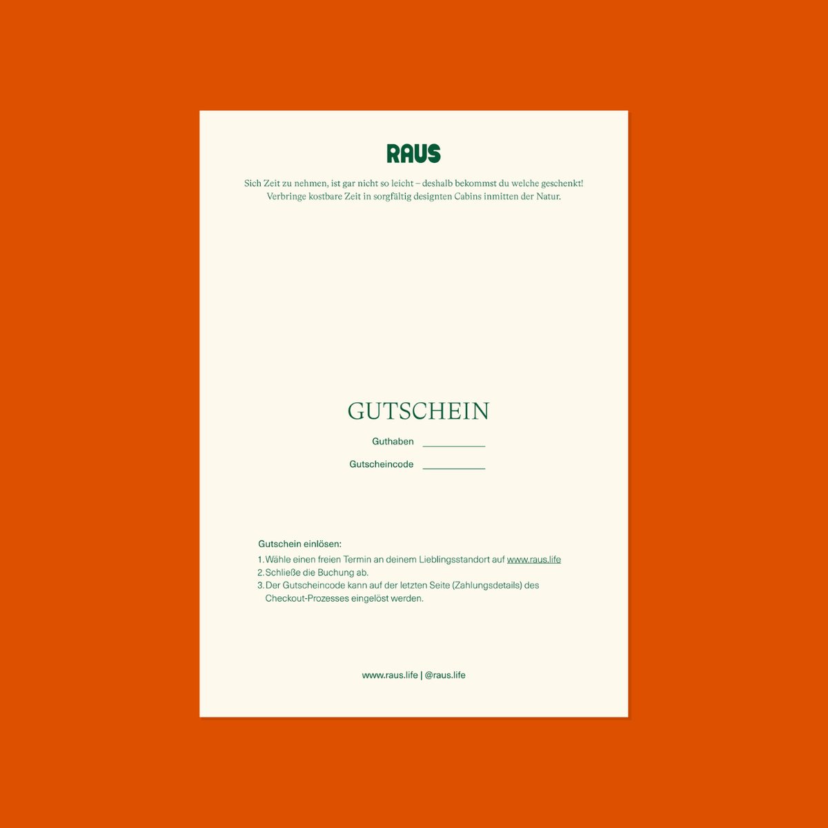 Digitaler Gutschein