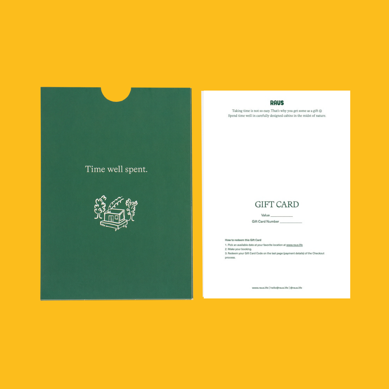 Hochwertig gedruckte Gutscheine