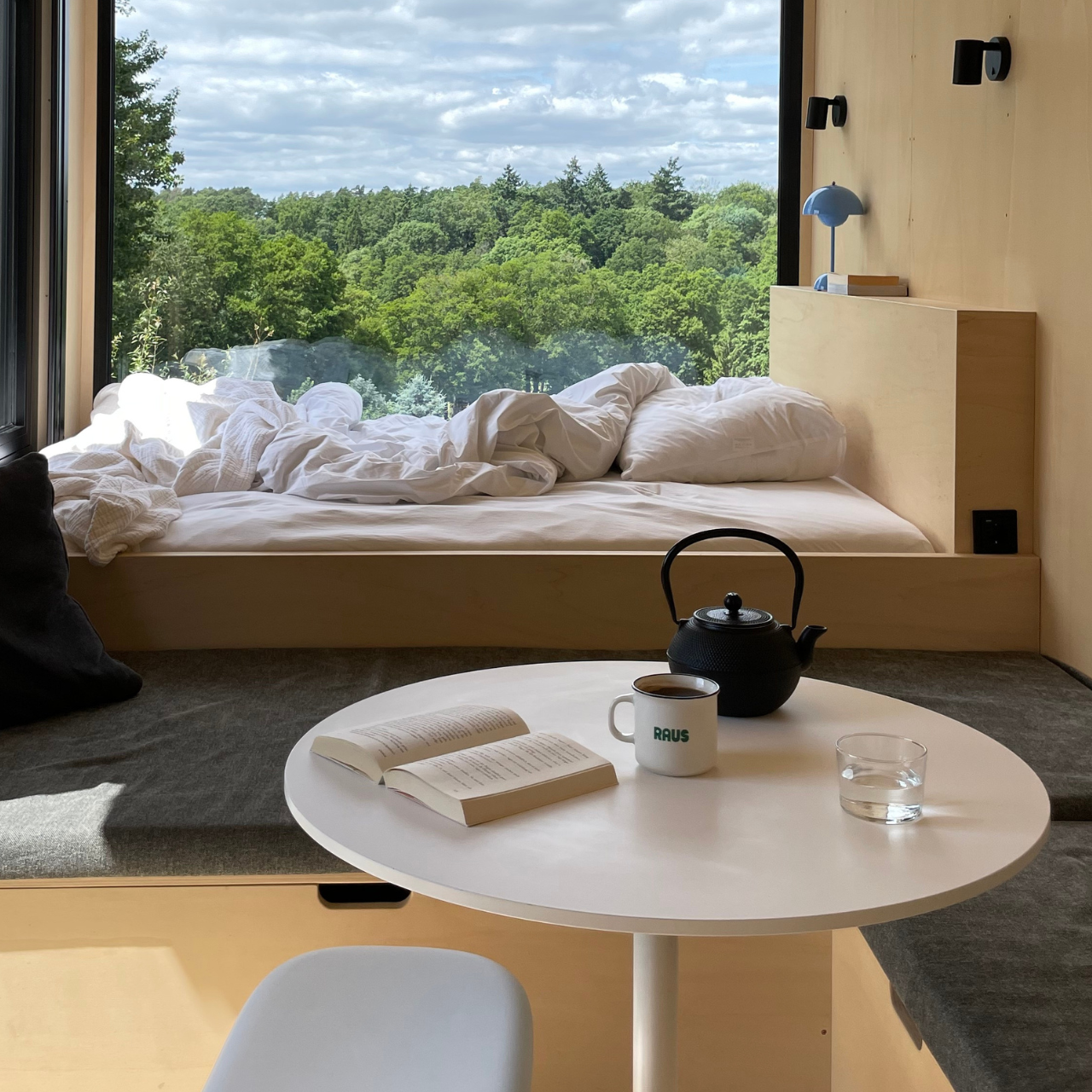  Raus Keramik Tasse in Emaille Optik