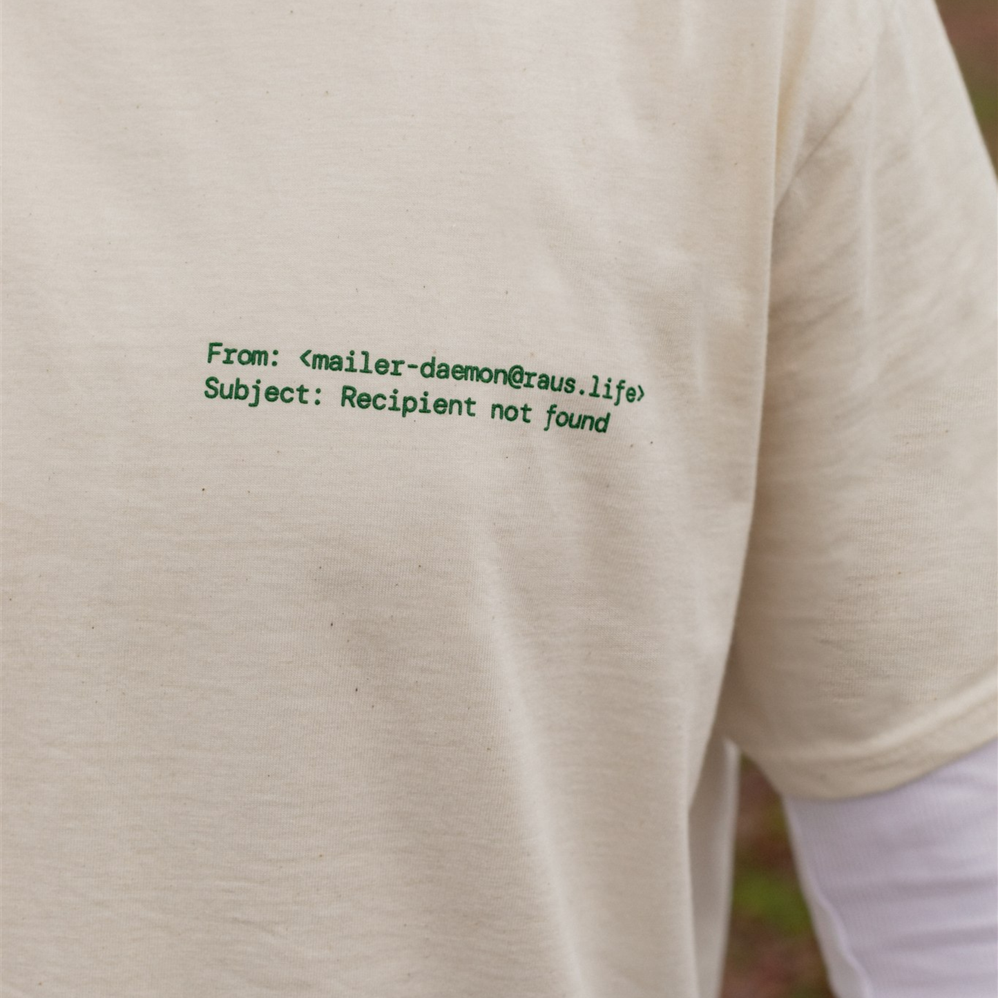 Raus Shirt "May Your Email Never Find Me" (Limited Edition)
